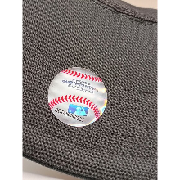 Miami Marlins MLB Black Adjustable Baseball Cap Hat Embroidered Logo - Picture 8 of 9